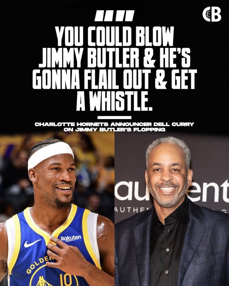 开云-戴尔·库里:你对着巴特勒吹口气 他也会夸张倒地让裁判响哨