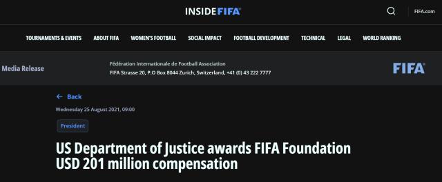 开云官网-足协可以借鉴下?看看国际足联近年的机构改革成就