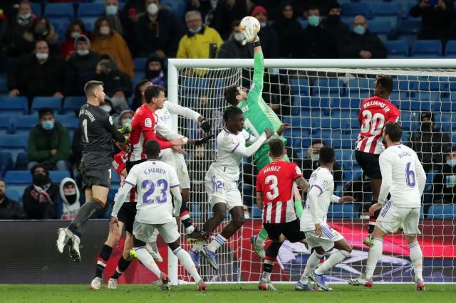 云开体育-【西甲】本泽马制胜 库尔图瓦救险 皇马1-0毕尔巴鄂